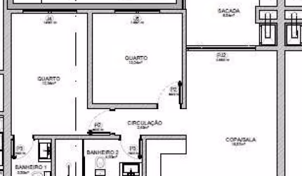 Apartamento com 2 quartos sendo 1 suíte  na Ponta do Papagaio em Palhoça