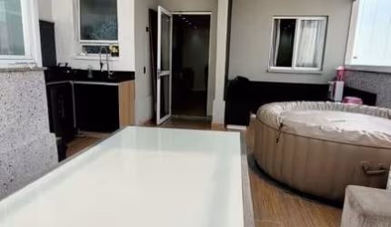 Cobertura com 3 quartos à venda na Rua Pedro Galvano, Parque São Vicente, Mauá por R$ 650.000
