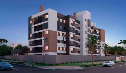 Apartamento com 2 dormitórios à venda, 44 m² por R$ 355.000,00 - Novo Mundo - Curitiba/PR