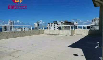 Super Oportunidade! Vendo Apartamento Cobertura com 4/4, vista mar.
