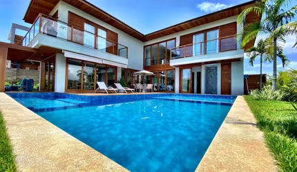 Casa com 5 suítes para alugar, 430 m² por R$ 5.000/dia - Praia do Forte - Mata de São João/BA