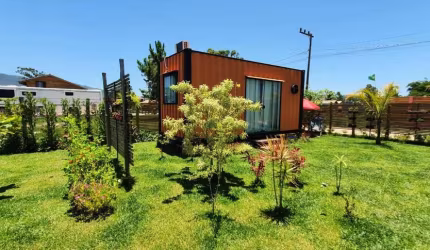 Casa em condomínio fechado com 2 quartos à venda na Lourival Cassimiro Alves, 7, Araçatuba, Imbituba por R$ 720.000