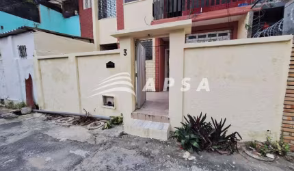 ALUGO CASA COM  VARANDA , 02 QUARTOS, SENDO 01 SUITE, SALA, COZINHA, AREA DE SERVIÇO E BANHEIRO SOCI