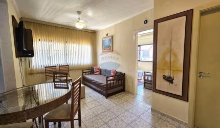 Apartamento à venda Guarujá - 2 dormitórios - vista lateral para o mar - Tombo