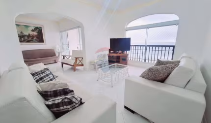 Aluguel Apartamento 200m de Frente para o Mar com 3 Dorm sendo 2 suites - valor pacote 6.500,00