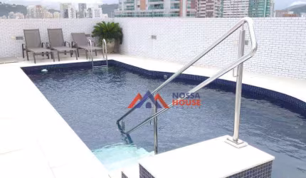 Apartamento com 2 dormitórios à venda, 69 m² por R$ 837.000,00 - Boqueirão - Santos/SP