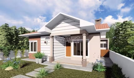 Alvenaria em construção no Loteamento Green Village