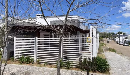 CASA GEMINADO DE ESQUINA MOBILIADO 02 DORMITÓRIOS NO BAIRRO JOÃO ALVES EM SANTA