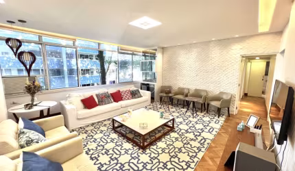 Apartamento com 3 quartos à venda na Rua João Líra, Leblon, Rio de Janeiro, 136 m2 por R$ 3.900.000