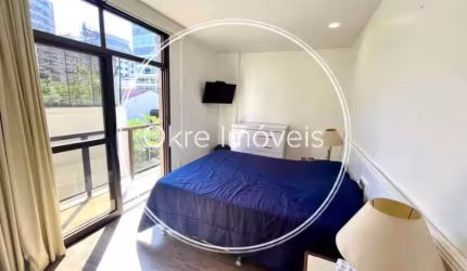Flat com 1 quarto à venda na Rua Rainha Guilhermina, Leblon, Rio de Janeiro, 53 m2 por R$ 1.600.000