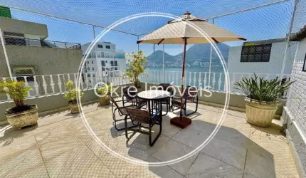 Cobertura com 4 quartos à venda na Avenida Lineu de Paula Machado, Jardim Botânico, Rio de Janeiro, 188 m2 por R$ 3.290.000