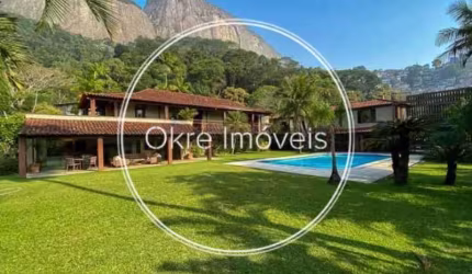 Casa em condomínio fechado com 5 quartos à venda na Rua Caio Mário, Gávea, Rio de Janeiro, 1029 m2 por R$ 4.390.000