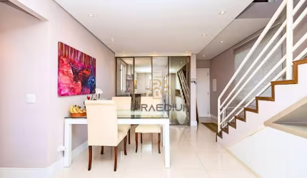 Apartamento Duplex com 3 dormitórios à venda, 179 m² por R$ 1.490.000 - Bacacheri - Curitiba/PR