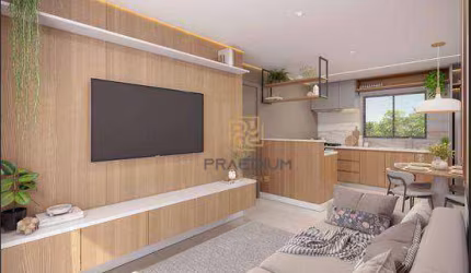 Apartamento com 2 dormitórios à venda, 42 m² por R$ 339.900,00 - Bom Jesus - São José dos Pinhais/PR