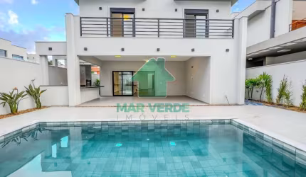 Sobrado Locação Novo 4 Dorm sendo 3 Suítes com Piscina Costa Nova