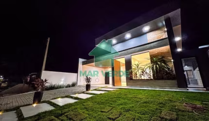 Imóvel Espetacular com 4 Dormitórios, Piscina e Jacuzzi em Condomínio Fechado