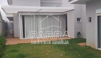 VENDE-SE RESIDÊNCIA NO COND. PEDRA VERDE - MARILIA/SP