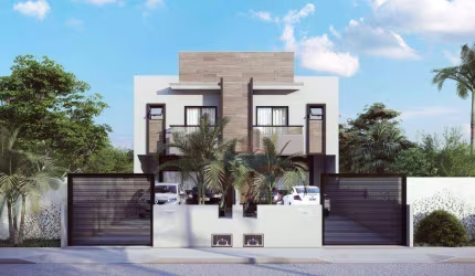 Sobrado com 3 dormitórios à venda, 106 m² por R$ 480.000,00 - Forquilhas - São José/SC