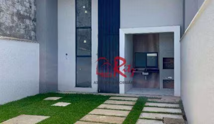 Casa com 3 dormitórios à venda, 94 m² por R$ 404.900 - Urucunema - Eusébio/CE
