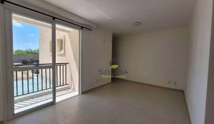 Apartamento com 3 dormitórios para alugar, 77 m² por R$ 3.290,00/mês - Myriad Parque Residencial Clube - Jundiaí/SP