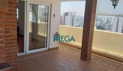 Uma casa nas alturas! Cobertura Duplex 445 m², 4 suíte á venda no Campo Belo