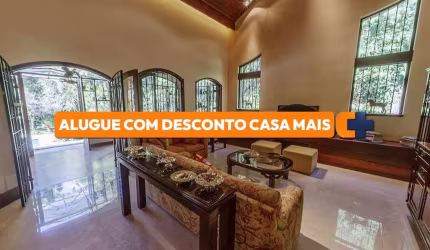 Casa em Condomínio para Locação em Carapicuíba, Pousada dos Bandeirantes, 4 dormitórios, 2 suítes, 4 banheiros, 7 vagas