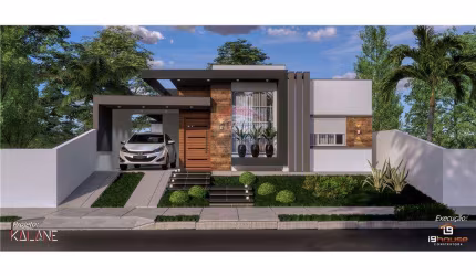 CASA TÉRREA LOTEAMENTO ÁLAMOS - E DORMITÓRIOS - 100 M² PRIVATIVOS