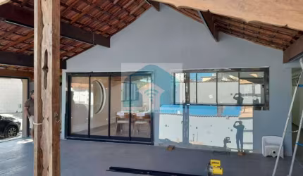 Casa no Bairro Ociam Praia Grande SP, com 3 dormitórios, 2 suíte