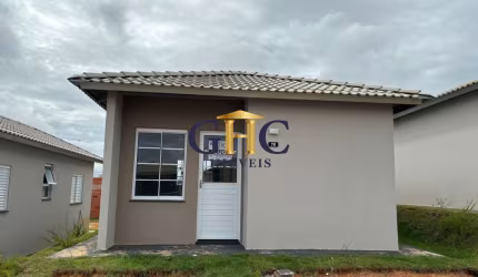 ALUGO - Casa no Residencial Nova Metropolitana no Recanto São Manoel  Área de terreno: 176 m² / Área construída: 45,19 m²   CASA - 2 dormitórios; - Sa