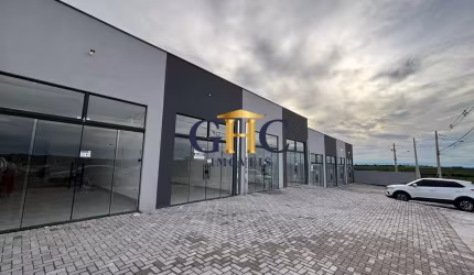 ALUGO SALÕES COMERCIAIS - Acesso principal ao Residencial Nova Metropolitana no Recanto São Manoel   Salões com 66m² cada  SALA 01: ALUGADO  SALA 02: