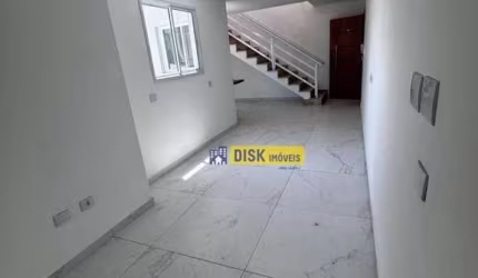 Cobertura com 2 dormitórios para alugar, 116 m² por R$ 3.066,67/mês - Bangu - Santo André/SP