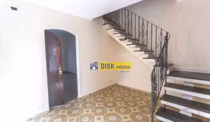 Sobrado com 3 dormitórios para alugar, 198 m² por R$ 4.736,00/mês - Jardim do Mar - São Bernardo do Campo/SP