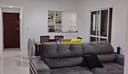 Apartamento com 3 dormitórios, 100 m² - venda por R$ 540.000 ou aluguel por R$ 3.405/mês - Campestre - Santo André/SP