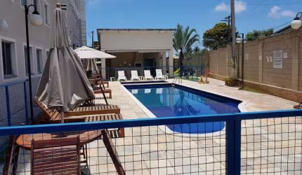 Apartamento de 2 quartos no Condomínio Spazio Solarium em Lauro de Freitas.