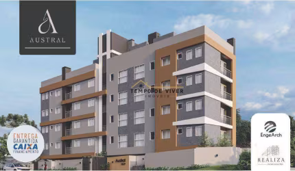 Apartamento com 2 dormitórios à venda, 54 m² por R$ 389.990,00 - Hauer - Curitiba/PR