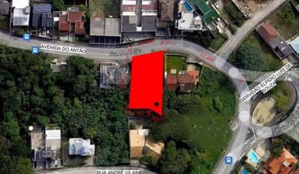 Terreno à venda na Avenida do Antão, 00, Centro, Florianópolis, 851 m2 por R$ 2.200.000