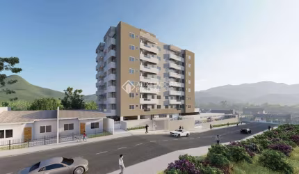 Apartamento com 2 quartos à venda na Rua Zigomar Georgina de Souza Silva, 56, Areias, São José, 63 m2 por R$ 396.000