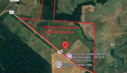 Fazenda para Venda em Alvorada D`Oeste, Área Rural