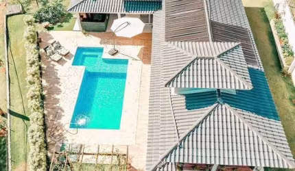 Condominio Recreio Campo Verde - Casa Alto Padrão em IBIUNA Cond. fechado Mobiliada 1,050,000,00