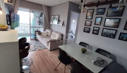 Apartamento à Venda, com 58m2, 2 Quartos, 1 Suíte, 2 Banheiros, 1 Vaga, Vila Homero Thon, Santo André
