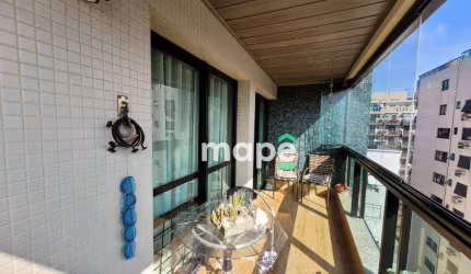 Apartamento com 3 dormitórios para alugar, 110 m² por R$ 8.000,00/mês - Pompéia - Santos/SP