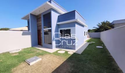 Casa com 3 quartos à venda, 71 m² por R$ 450.000 - Enseada das Gaivotas - Rio das Ostras/RJ