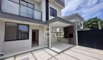 Casa com 3 quartos à venda, 140 m² por R$ 630.000 - Ouro Verde - Rio das Ostras/RJ