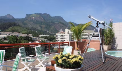 Cobertura Duplex 4 quartos 2 suites 2 vagas infra particular completa Condominio excelente Freguesia