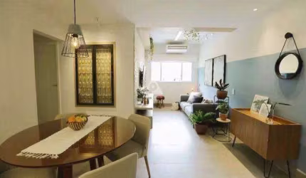 Apartamento de 2 quartos sendo 1 suíte com cozinha americana com ilha com 2 vagas no Grajaú, reformado