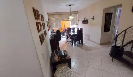 Incrível Cobertura Duplex com 3 quartos, 3 banheiros e 2 vagas na escritura