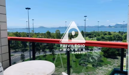 Flat com vista panoramica para baia de guanabara!