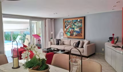 Casa Duplex com Piscina e Área Gourmet, 3 suítes e vaga de garagem, com segurança 24 horas, condomínio Vivendas do Sol