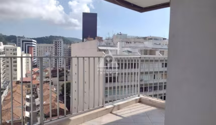 Apartamento Quarto e Sala com Vista mar e Cristo, varanda e vaga em Botafogo, Rio de Janeiro, RJ