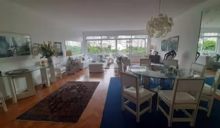 Lagoa! Apartamente, 3 quartos, dependências, vaga, 200m²